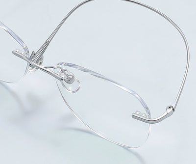 Gafas Sin Marco de Personalidad Elegante para Mujer - Image 11