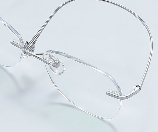 Gafas Sin Marco de Personalidad Elegante para Mujer - Image 11