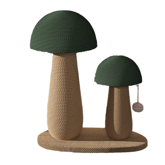 Rascador de Sisal Tipo Hongo para Gatos - Tabla Resistente sin Pelusa - Image 5