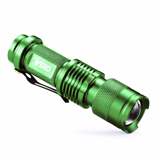 Linterna LED Táctica Q5 5 Colores 2000 Lúmenes Recargable Impermeable - Image 11