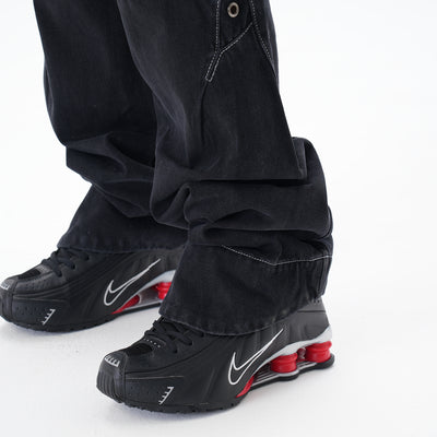 Jeans Sueltos Machete con Contraste de Color para Hombre - Image 17