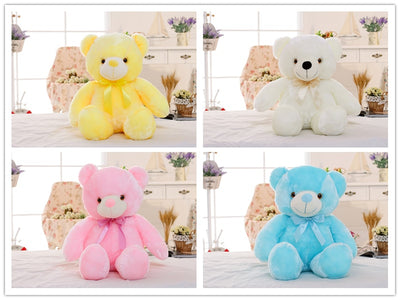 Osito de Peluche LED Luminoso Multicolor - Regalo Navideño Interactivo para Niños - Image 4