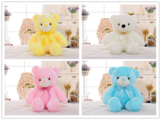Osito de Peluche LED Luminoso Multicolor - Regalo Navideño Interactivo para Niños - Image 4