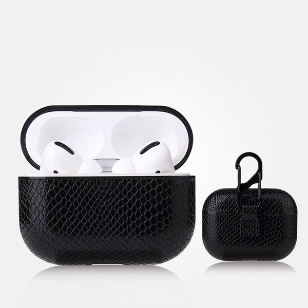 Funda de Cuero Premium para Auriculares Bluetooth Compatible con Apple - Image 14