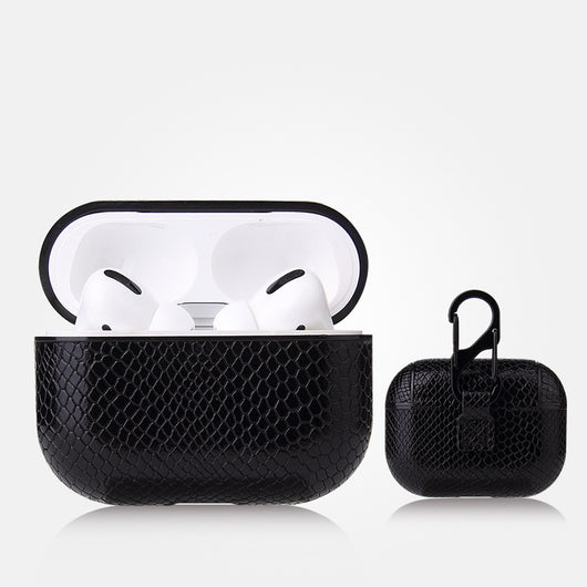 Funda de Cuero Premium para Auriculares Bluetooth Compatible con Apple - Image 14