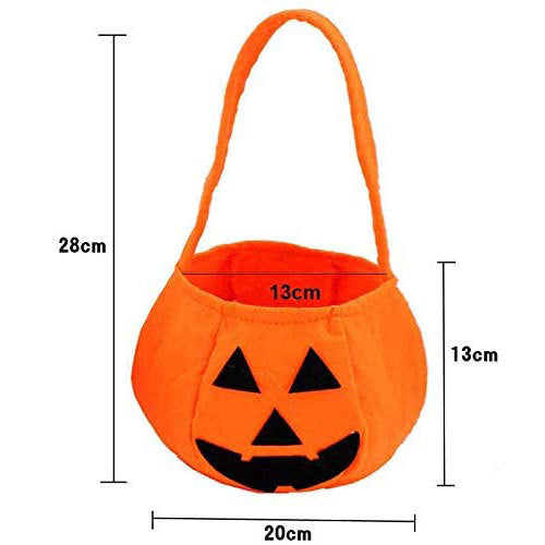 Bolsa de Caramelos con Cabeza de Calabaza para Halloween - Image 3