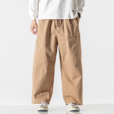 Pantalones Harem Overol Ancho Tendencia Piernas Rectas - Image 4