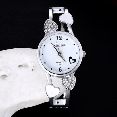 Conjunto de Relojes para Mujer con Diamantes Estilo Británico - Image 5