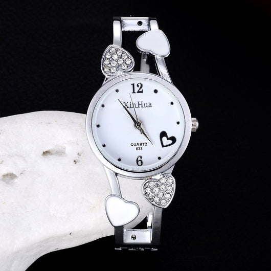 Conjunto de Relojes para Mujer con Diamantes Estilo Británico - Image 5