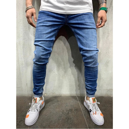 Pantalones Vaqueros Casuales para Hombre