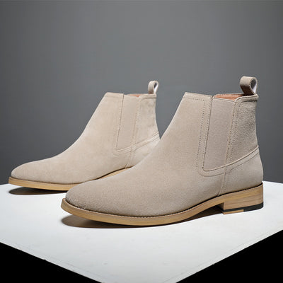 Botas Británicas de Ante Gamuza Gris para Hombre - Image 4