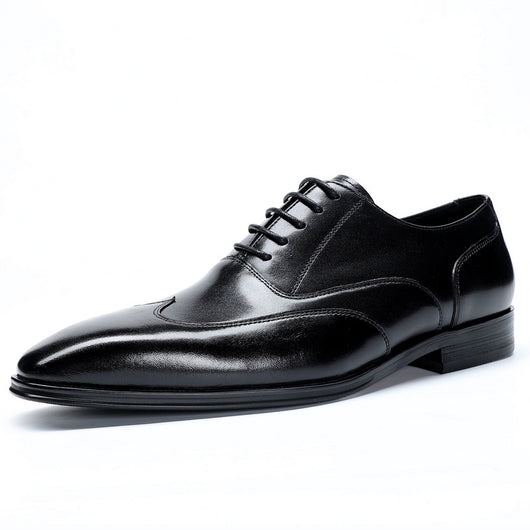Zapatos Brock Coreanos con Punta Cuadrada para Hombre - Image 2