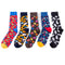 Calcetines de Skateboarding Personalidad Urbana Serie Bosque para Hombre