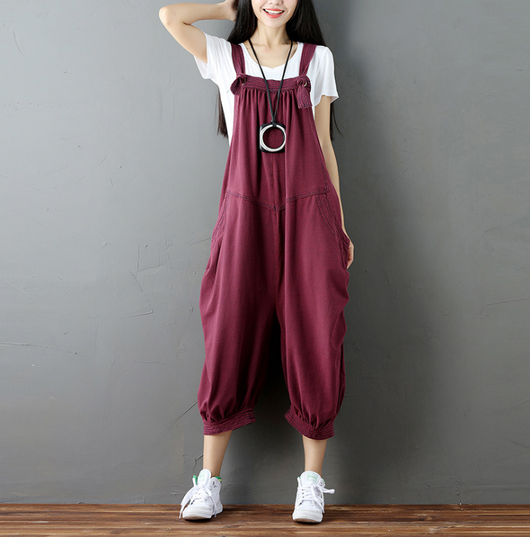 Jumpsuit Casual de Tiro Bajo para Mujer - Image 5
