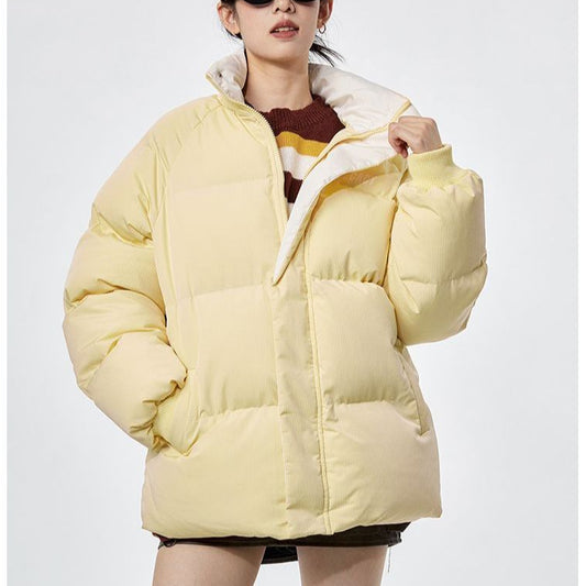 Chaqueta Térmica Acolchada con Cuello Alto