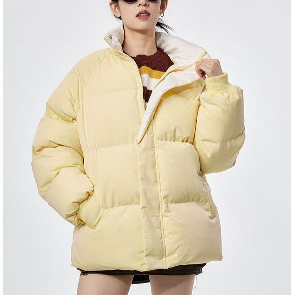 Chaqueta Térmica Acolchada con Cuello Alto