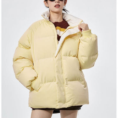 Chaqueta Térmica Acolchada con Cuello Alto