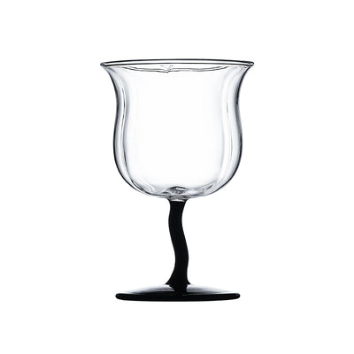 Copa Retro Vintage de Cristal con Diseño Creativo Original - Image 3