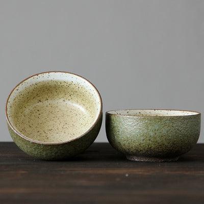 Taza de Cerámica Japonesa Artesanal para Té - Image 3