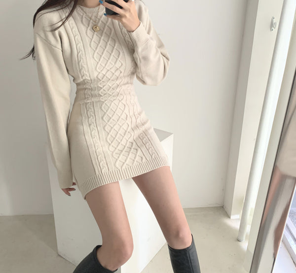 Vestido con Patrón Twist Versátil