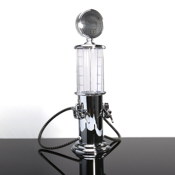 Dispensador de Cerveza Doble con Bombas y Diseño Transparente