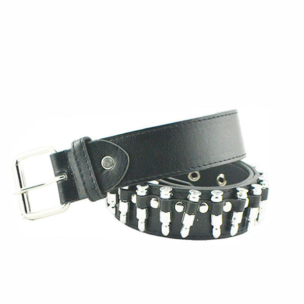 Cinturón Punk Coreano PU Versátil - Estilo All-Match