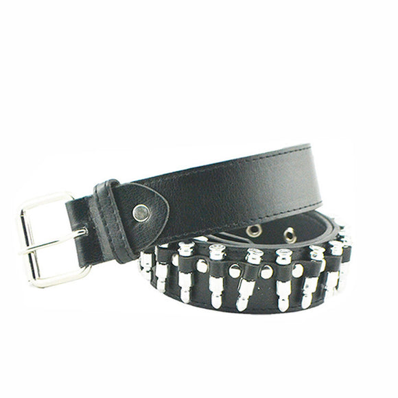 Cinturón Punk Coreano PU Versátil - Estilo All-Match