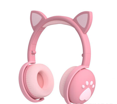 Auriculares Inalámbricos Bluetooth con Diseño de Orejas de Gato - Image 6