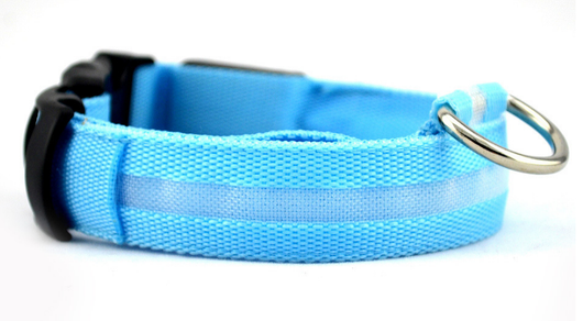 Collar LED Luminoso para Perros y Gatos - Seguridad Nocturna con Luz Fluorescente - Image 9