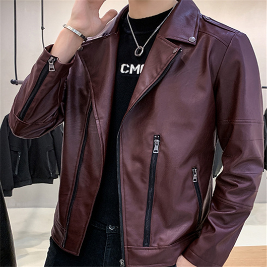 Chaqueta de Cuero de Largo Medio - Image 14