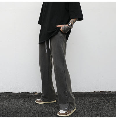 Pantalones de chándal holgados con aberturas laterales - Image 5