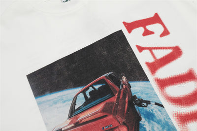 Playera Hip Hop Rock con Estampado de Auto para Hombre - Image 13