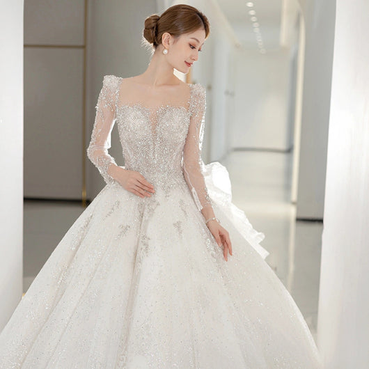 Vestido Largo Elegante con Mangas Largas para Mujer - Image 12