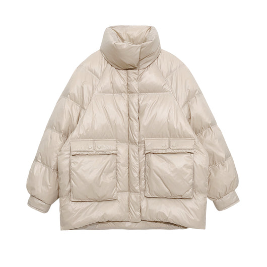 Chaqueta de plumas suelta y ultraligera - Image 11