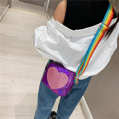 Bolso Infantil Corazón Láser para Hombro - Image 4