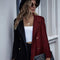 Blazer Bicolor Elegante para Mujer