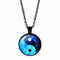 Time Gem Necklace Negro