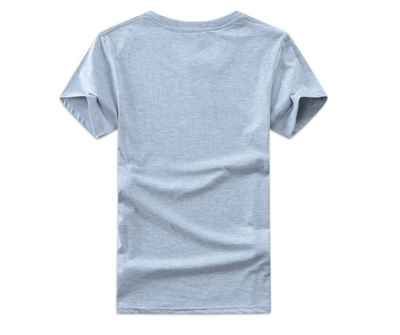 Camiseta de Manga Corta con Estampado de Moda