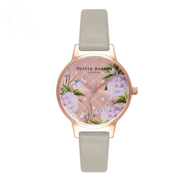 Reloj de Moda para Mujer con Malla Británica y Movimiento de Cuarzo