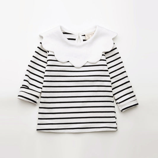 Blusa de Cuello Pétalos para Bebé