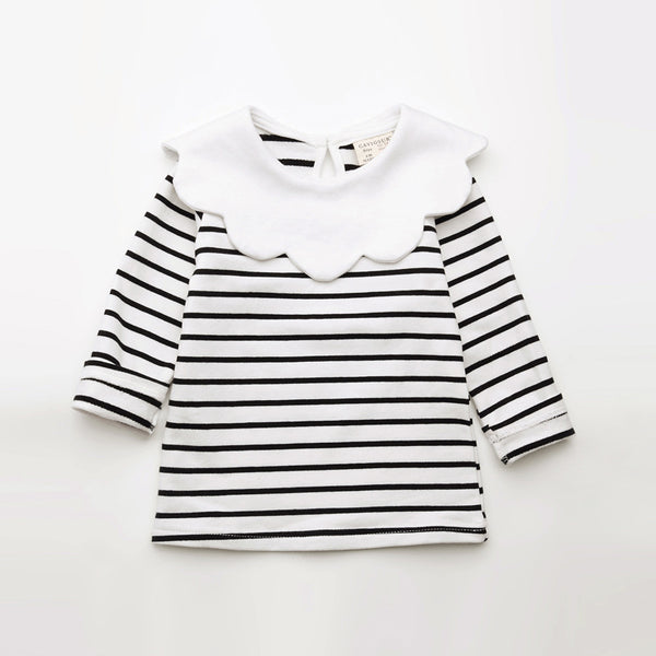 Blusa de Cuello Pétalos para Bebé
