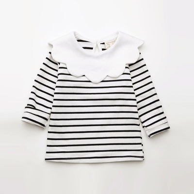Blusa de Cuello Pétalos para Bebé