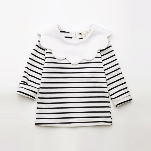 Blusa de Cuello Pétalos para Bebé