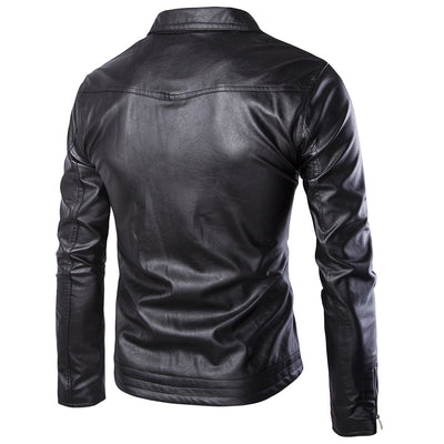 Chaqueta de Cuero para Motociclista - Image 2