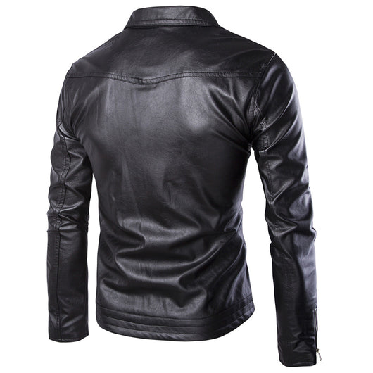 Chaqueta de Cuero para Motociclista - Image 2