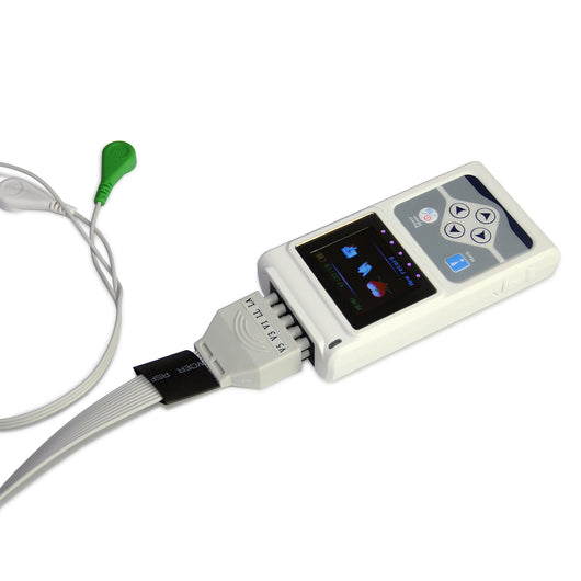 Monitor Cardíaco Holter 12 Canales 24 Horas - Sistema EKG Portátil Profesional - Image 7