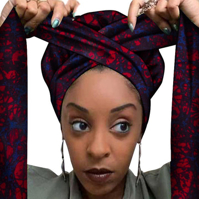 Accesorios para el cabello con estampados africanos - Image 15