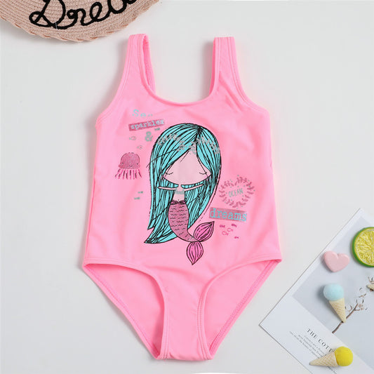 Traje de Baño Enterizo para Niñas