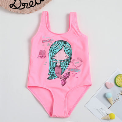 Traje de Baño Enterizo para Niñas