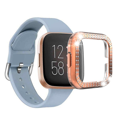 Funda Protectora de Diamante para Fitbit Versa 2 - Carcasa PC Resistente - Image 14